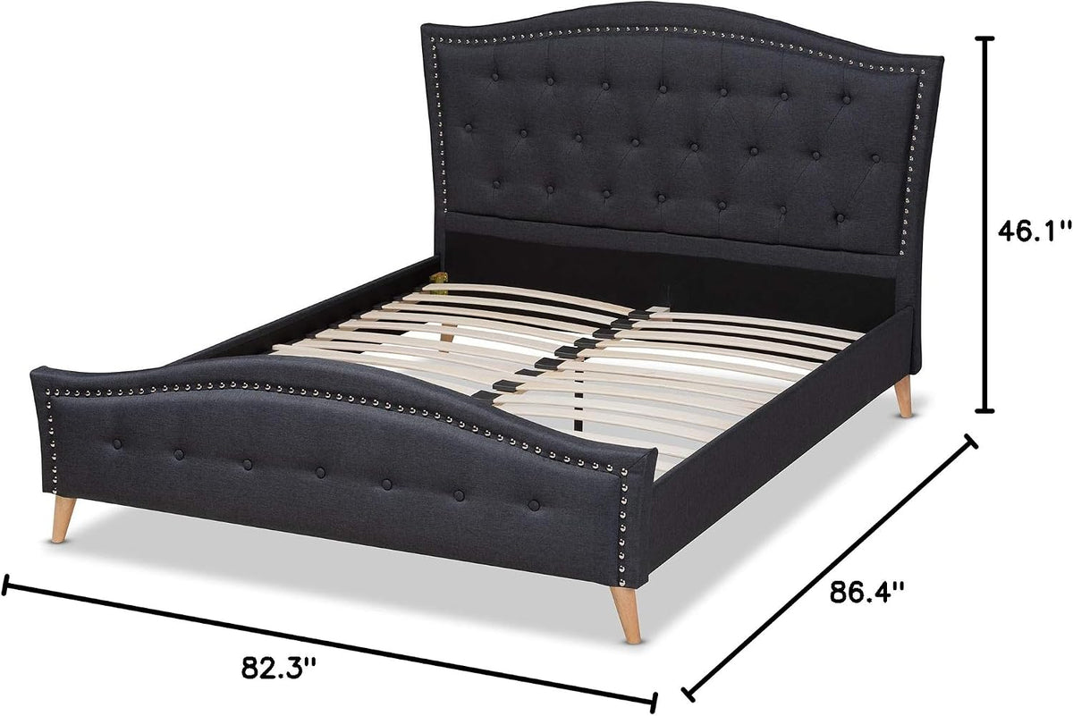 Beds (Platform), King, Charcoal