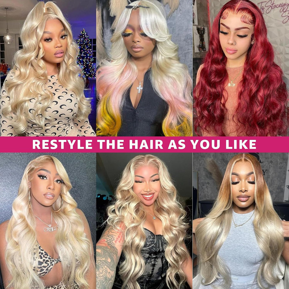 613 Body Wave Lace Front Wigs Human Hair Pre Plucked with Baby Hair 13X6 HD Lace Front Wig for Women Brazilian Virgin Body Wave Wig (32 Inch)