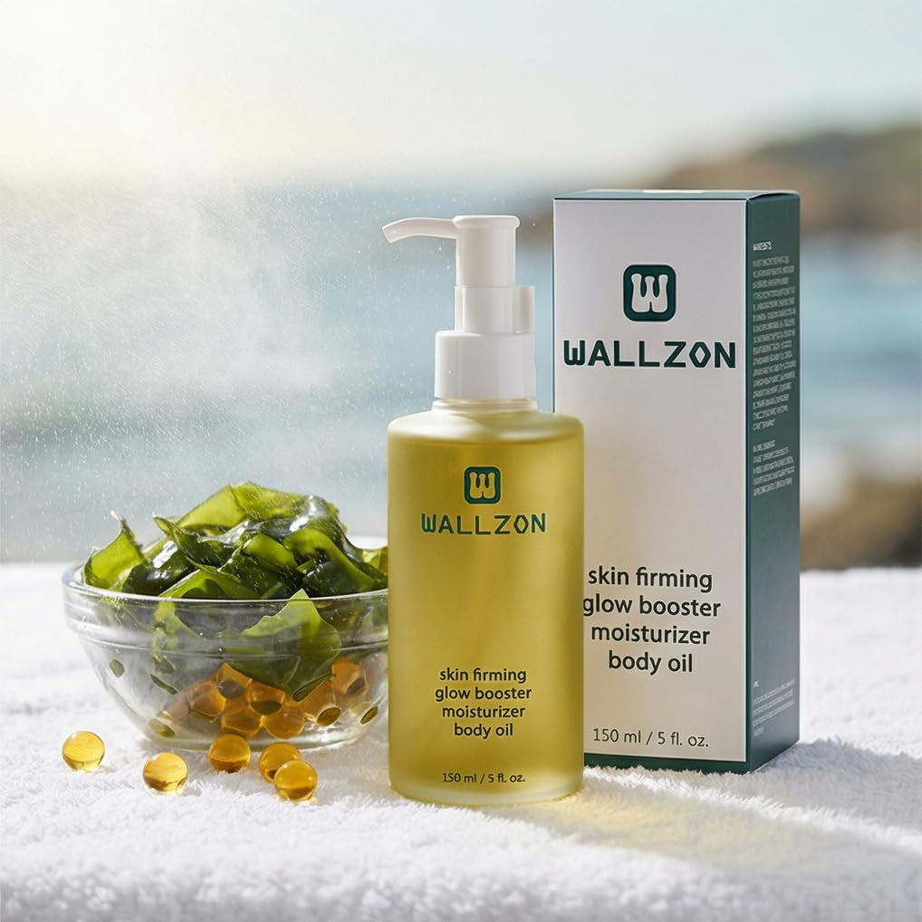 Ocean Algae Body Oil: Visibly Firming, Deep Moisture, Silky Glow- 5 FL OZ
