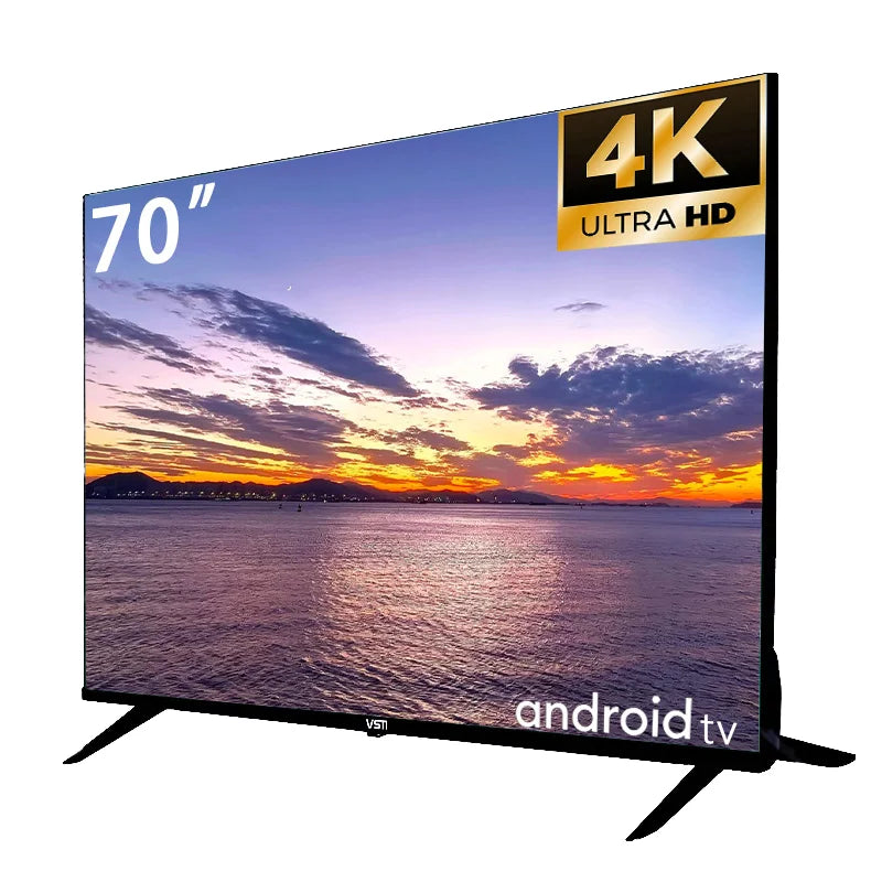 Custom 55/65/75/85/98/120 inch QLED smart TV Black 60-120 Hz Android warranty 2 years 4k/8k Ultra HD