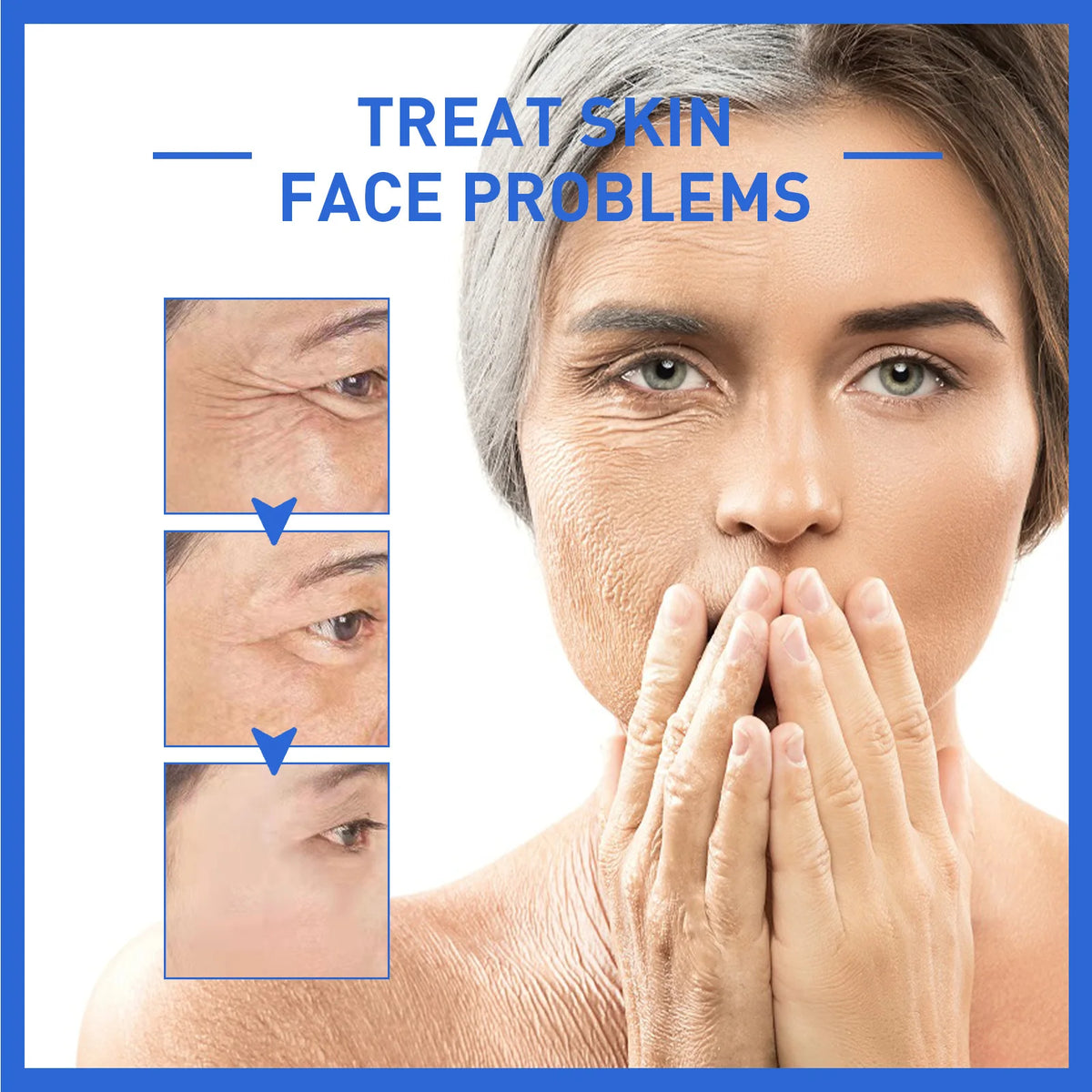 Collagen Facial Serum Anti Wrinkle Hydrating Brightening Daily Skincare