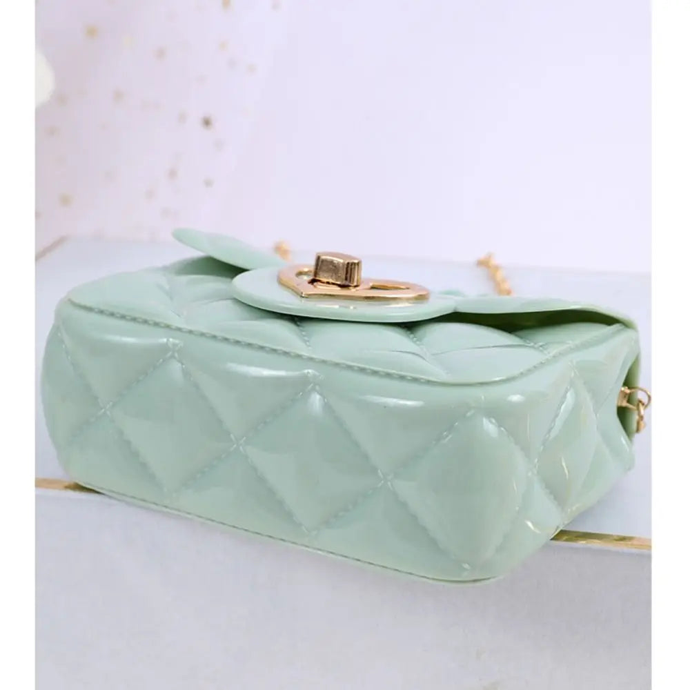 Fashion Kids PU Leather Crossbody Bags Girls Heart Shoulder Bags Children Mini Coin Purses Jelly Bag Kids Handbag Gifts