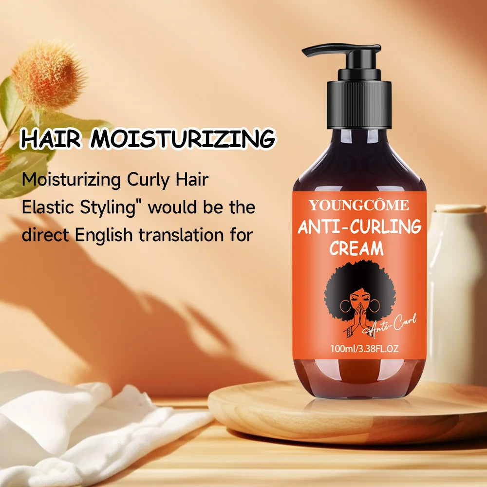 Moisturizes and Defines Curls, Perfectfor Dry and Frizzy Hair,Suitable for men and women-100ml Curly Hair Styling Lotion