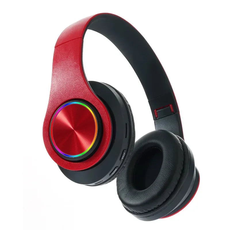 Wireless Headphones Foldable Bluetooth Headsets With Mic Stereo Earphone Support TF Card FM For Xiaomi Iphone Sumsamg Phone