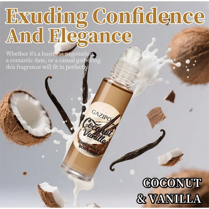 New Premium Unisex Coconut Fragrance Long-lasting Fresh Coconut Milk Gourmet Fragrance Alcohol-free Sandalwood Women&