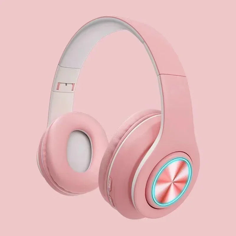 Wireless Headphones Foldable Bluetooth Headsets With Mic Stereo Earphone Support TF Card FM For Xiaomi Iphone Sumsamg Phone