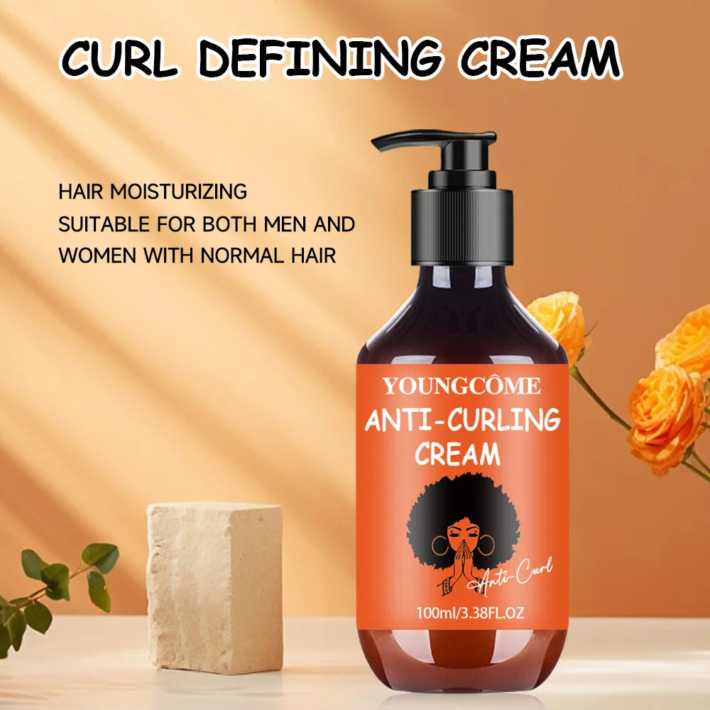 Moisturizes and Defines Curls, Perfectfor Dry and Frizzy Hair,Suitable for men and women-100ml Curly Hair Styling Lotion