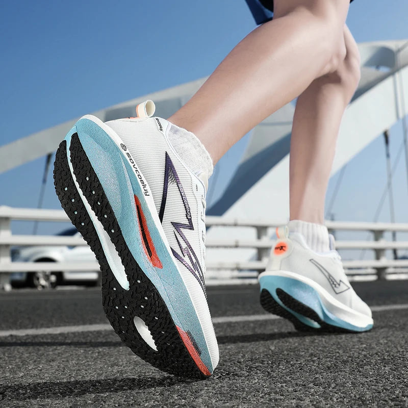 Running Shoes Carbon Board Speciality Marathon Men Sports Breathable Lightweight Women&