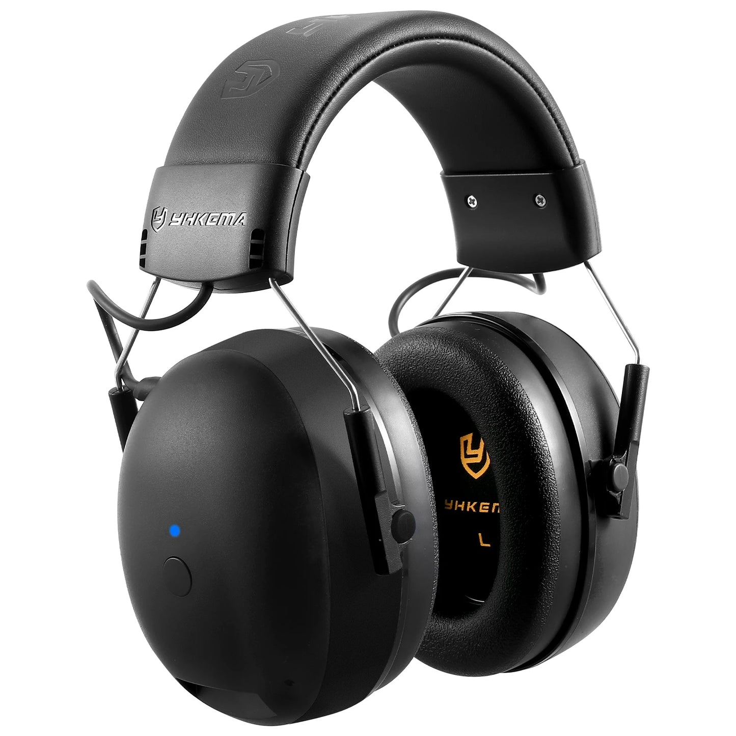 Electronic Headphone 6.0 Bluetooth Earmuffs Hearing Protection Headphones for Music Safety Noise Reduction Charging