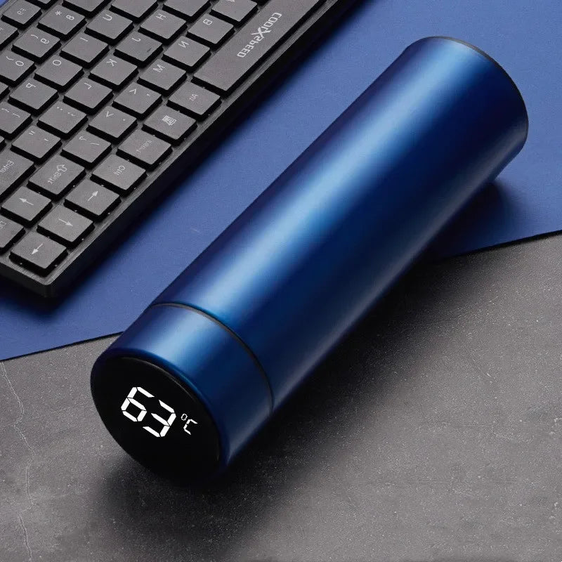 500ML Intelligent Insulated Mug Thermos Flask Tea Water Separation Stainless Steel Vacuum Kettle Coffee Mug Thermos Mug