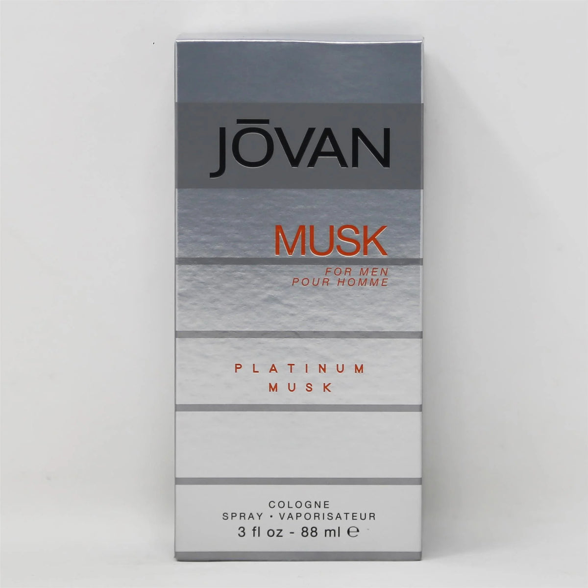 Musk for Men, Platinum Musk, Cologne Spray, 3 Oz