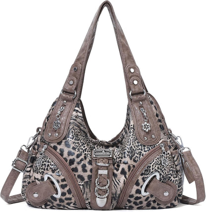 Angelkiss Hobo Purses and Handbags for Women Satchel Handbag Women Purses Large Daily Shoulder Bags