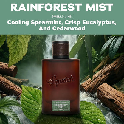 Natural Cologne for Men, Rainforest Mist Men&