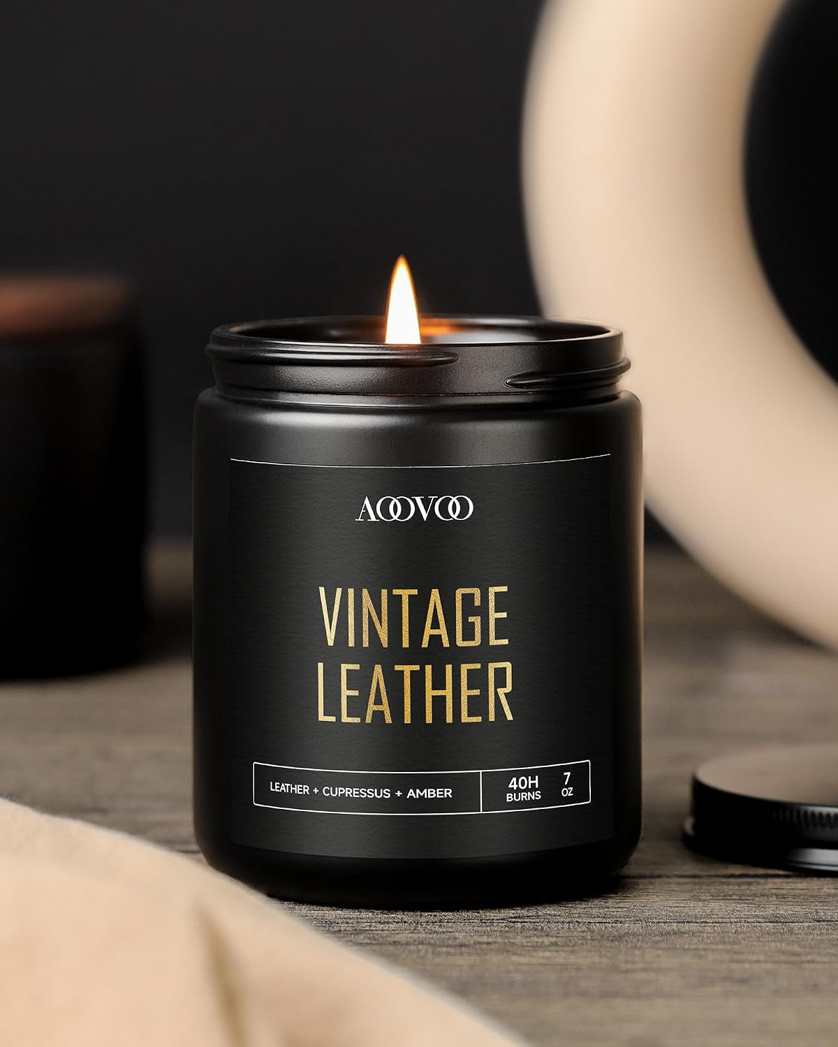 Scented Candles for Men - 4 Pack Candles for Home Scented
