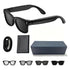T200C Smart Glasses with Camera, 800W 1080P Video Recording, AI Stabilization