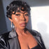 Pixie Wigs for Black Women Short Straight Human Hair Wig Glueless Wigs Pre Plucked Short Curly Wigs with Bangs for Daily Use 1B Black