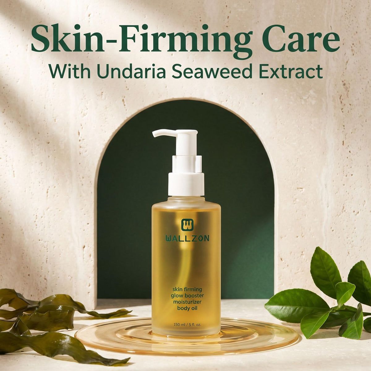 Ocean Algae Body Oil: Visibly Firming, Deep Moisture, Silky Glow- 5 FL OZ