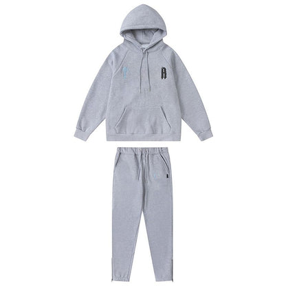 Mens Tracksuits Trousers Shooters Set Designer Hoodies Streetwear Sweatshirts Sports Suit Embroidery Plush Letter Decoration Thick Hoodies Men Pants