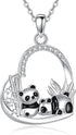 Bearded Dragon/Manatee/Lion/Possum/Mermaid/Bee/Wolf/Horseshoe/Mama Bear/Highland Cow/Guinea Pig/Panda 925 Sterling Silver Jewelry Gifts for Women