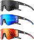 Sports Sunglasses-Men Polarized-Mens-Sunglasses Women: Running Sun Glasses with UV400 for Fishing Cycling
