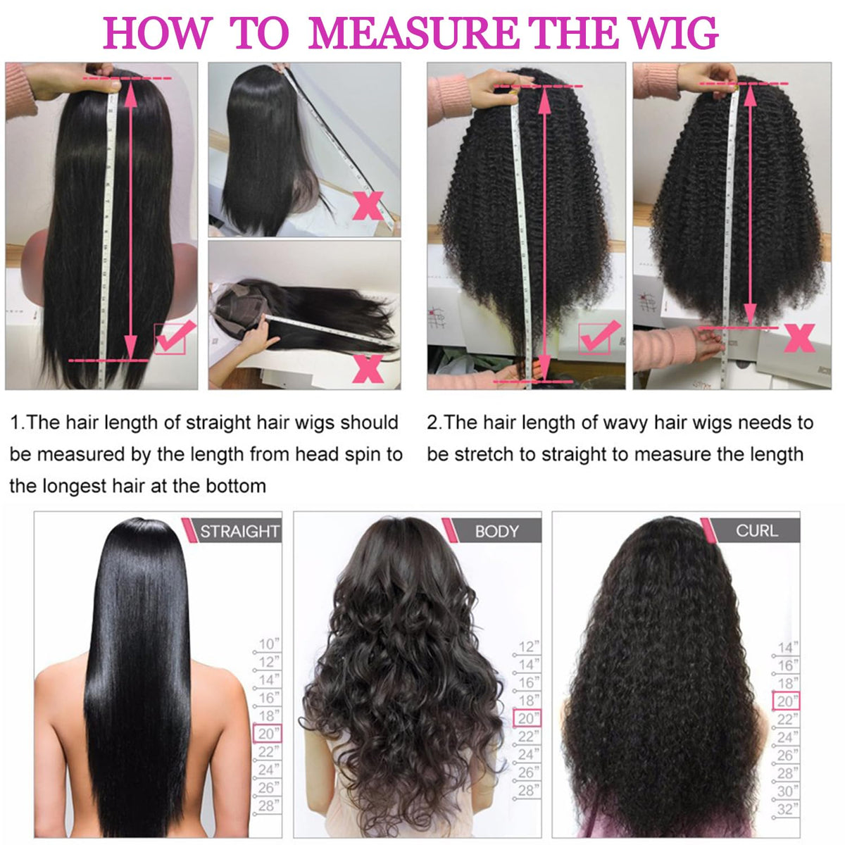 32 Inch 13X6 Body Wave Lace Front Wigs Human Hair Pre Plucked Glueless Wigs Brazilian Virgin Lace Front Wig HD Frontal Wigs Human Hair 13X6 Lace Front Wigs for Women Natural Black 200% Density