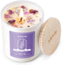 Lavender Scented Candles for Women - Aromatherapy Candle with Crystals Inside, 7Oz Soy Candles for Home Scented, Birthday Gifts Mothers Day Candle for Women Mom