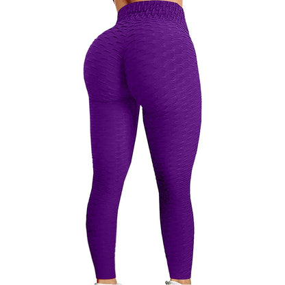 Womens High Waisted Workout Yoga Pants Butt Lifting Leggings Tummy Control Stretchy Jogger Tights