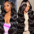 Body Wave Lace Front Wigs Human Hair 13X6 HD Lace Frontal Wigs Human Hair 200% Density Pre Plucked Glueless Wigs for Women Natural Color 20 Inch