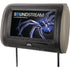 VHD90CC Universal DVD Headrest W/ 9" LCD 3 Color Changeable