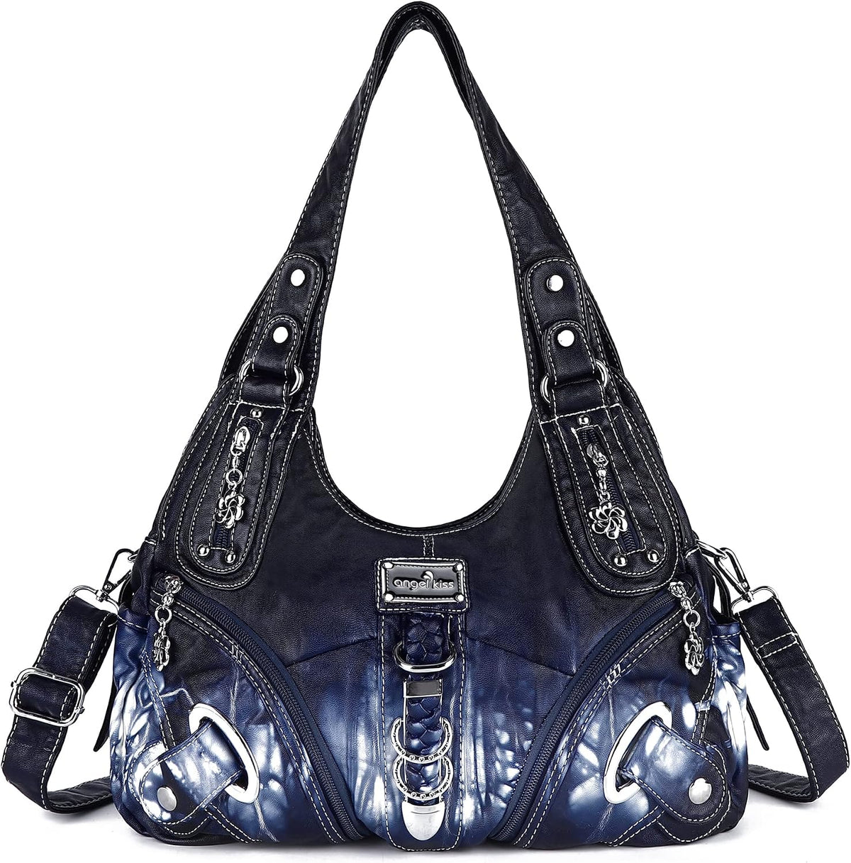 Angelkiss Hobo Purses and Handbags for Women Satchel Handbag Women Purses Large Daily Shoulder Bags
