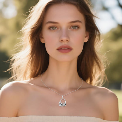 Bearded Dragon/Manatee/Lion/Possum/Mermaid/Bee/Wolf/Horseshoe/Mama Bear/Highland Cow/Guinea Pig/Panda 925 Sterling Silver Jewelry Gifts for Women