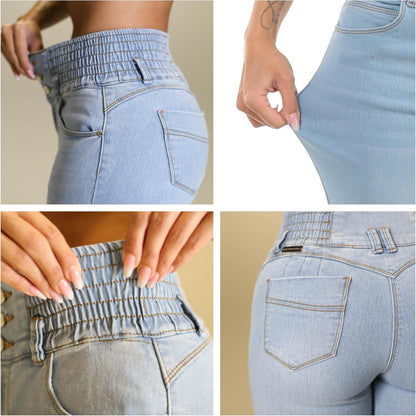 Ultra High Waisted Jeans for Women - Skinny Jeans - Stretchable Slim Fit Jeans