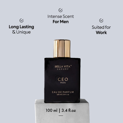 Bellavita Luxury CEO Man &amp; Mens Gift Set Perfume Cologne for Men Combo| Long-Lasting Men&