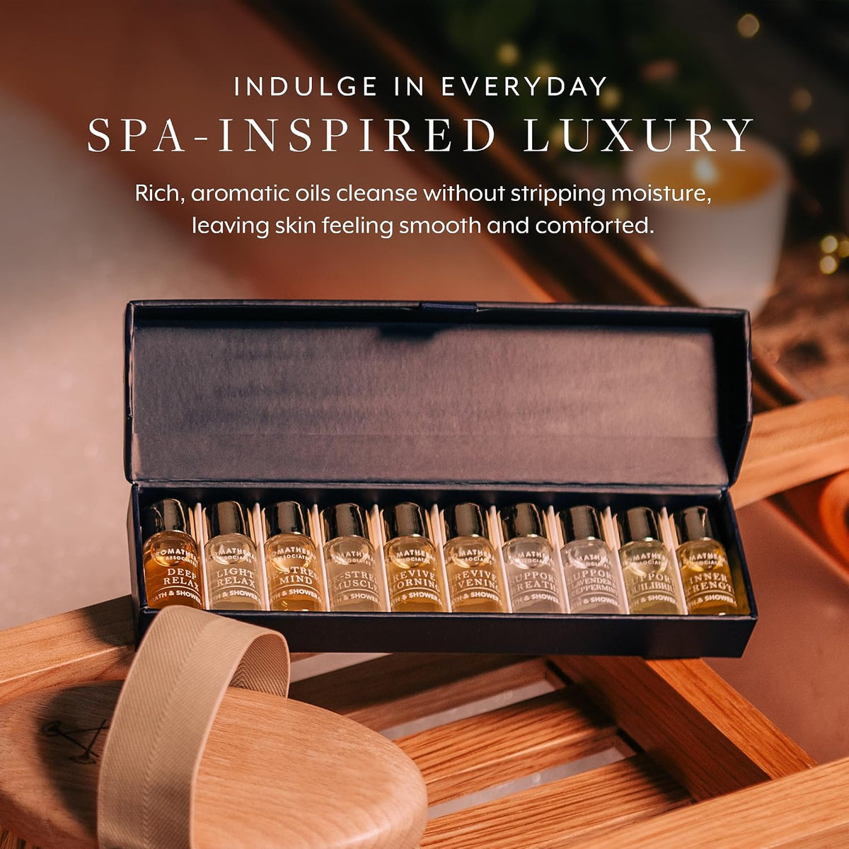 Essential Oil Blends, Luxury Shower and Body Oils
