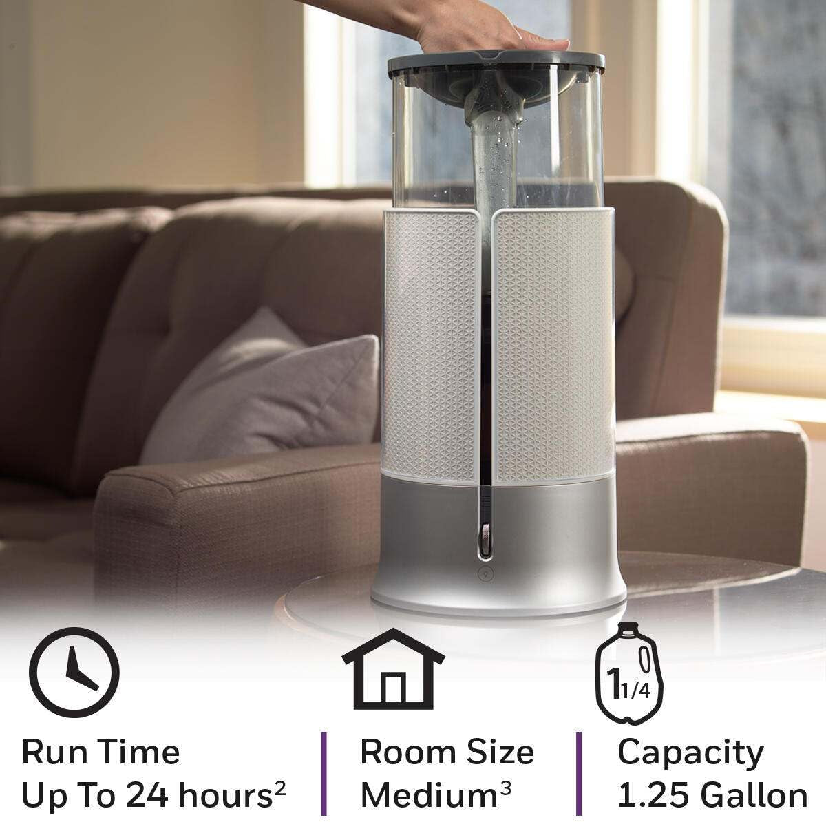Designer Series Cool Mist Humidifier, White