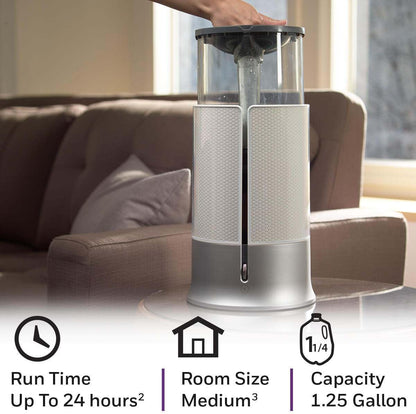Designer Series Cool Mist Humidifier, White