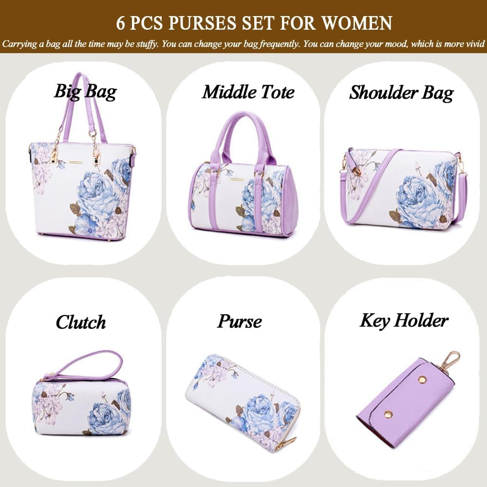 Designer Purses and Handbags for Women Satchel Shoulder Bag Tote Top Handle Bag