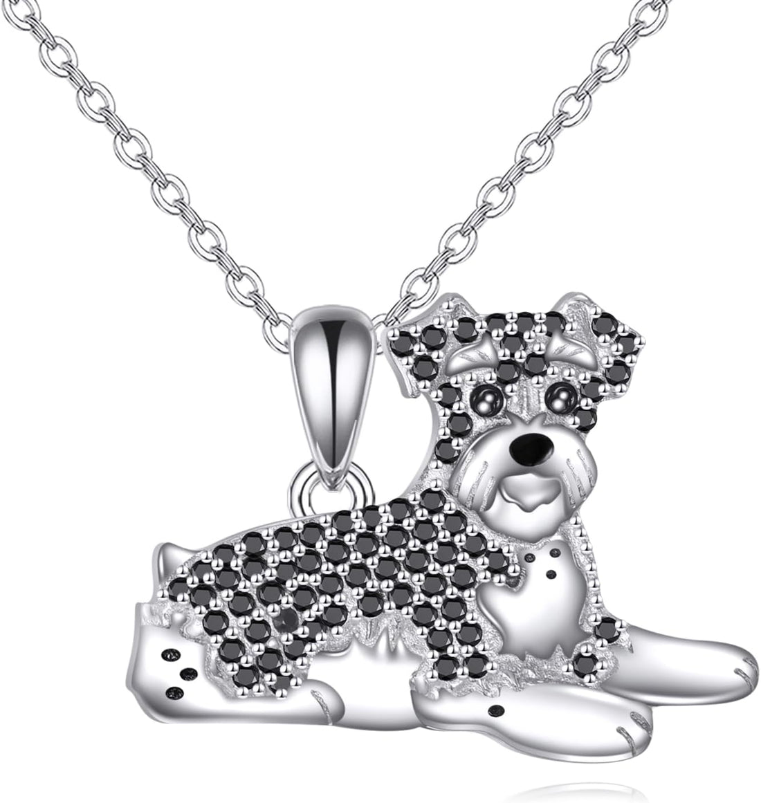 Hammerhead Shark/Phoenix/Goat/Butterfly/Cow/Manta Ray/Red Panda/Hummingbird/Schnauzer Necklace 925 Sterling Silver Animal Jewelry Gifts for Women