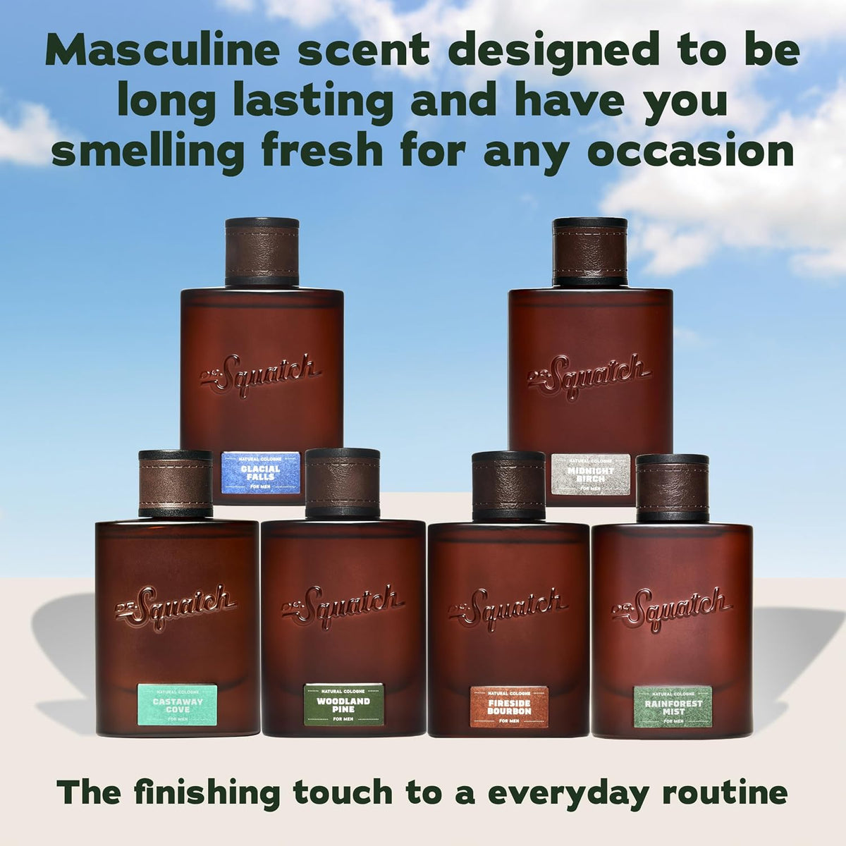Natural Cologne for Men, Midnight Birch Men&