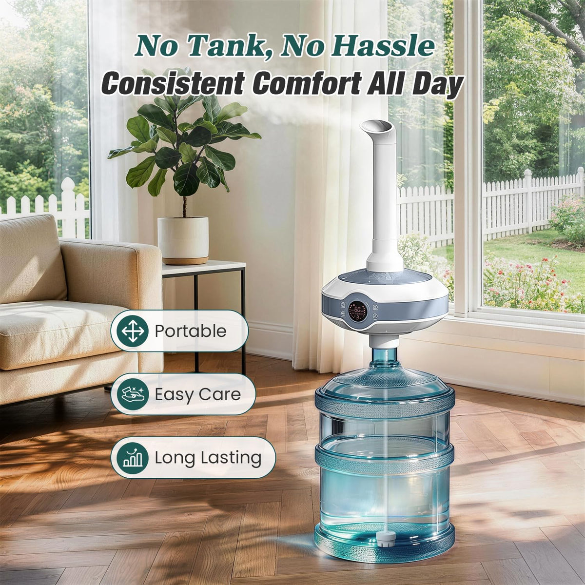 Humidifier Large Room 1000 Sq.Ft. Whole House &amp; Commercial