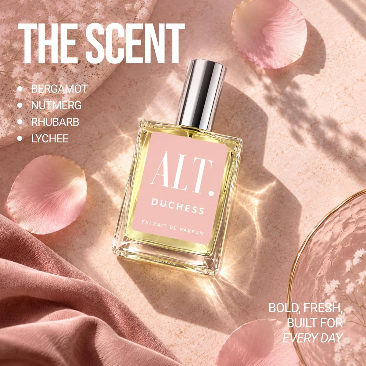 Duchess - Inspired by De.Lina Fragrance, Extrait De Parfum, Long Lasting Perfume for Women, Floral Fruity Scent with Lychee Rose Musk, 60Ml