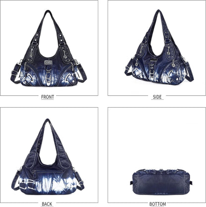 Angelkiss Hobo Purses and Handbags for Women Satchel Handbag Women Purses Large Daily Shoulder Bags