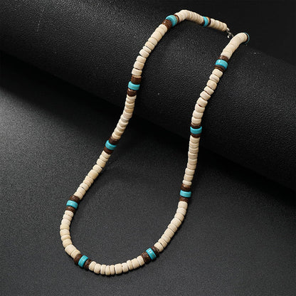 Puka Shell Necklace Men Summer Surfer Necklace Seashell Necklaces for Women Beach Necklaces for Men Beach Jewelry