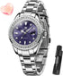Watches for Women Luxury Diamond with Date Analog Quartz Female Watch