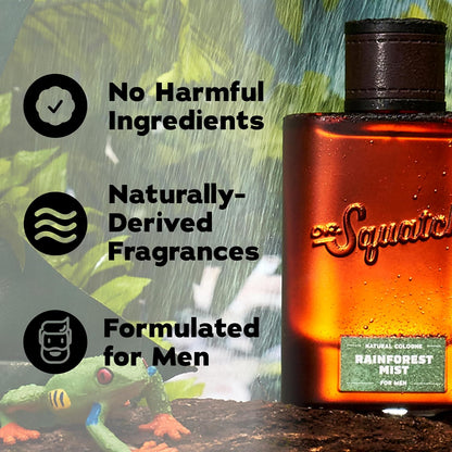 Natural Cologne for Men, Rainforest Mist Men&