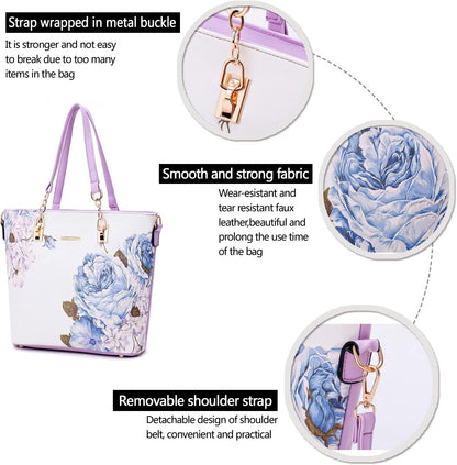 Designer Purses and Handbags for Women Satchel Shoulder Bag Tote Top Handle Bag