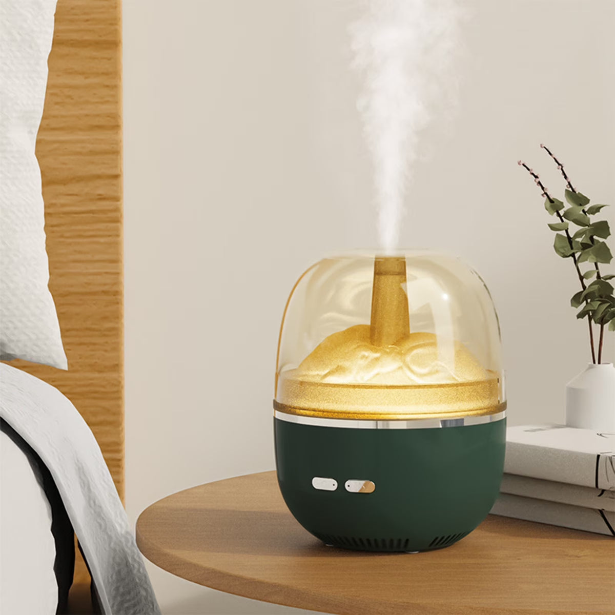 Humidifiers for Bedroom Large Room Home Warm for Mist Top Desk Humidifiers Essential Oil Diffuser Quiet with Adjustable Mist