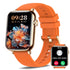 Smart Watches for Men/Women (Answer/Make Calls),Fashionable Sports Watch,Orange