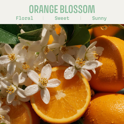 Orange Blossom Scented Candle Gift for Women, 6.3 Oz
