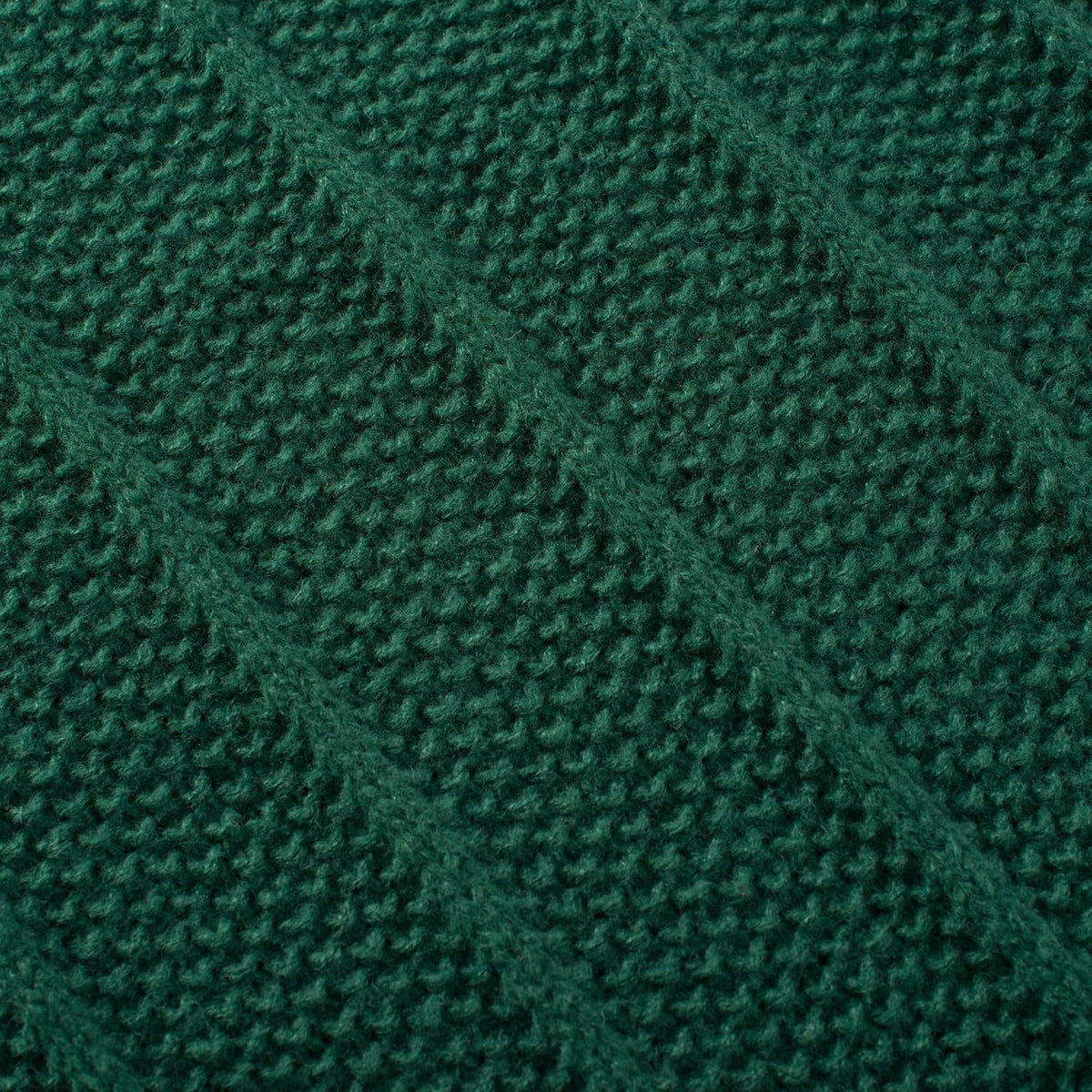 Knit Throw Blanket for Couch 50X60 Stripe Cable Knitted Throws